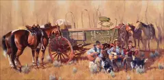Gary Carter, If Horses Could Sing, Oil on canvas