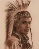 Carrie Ballantyne, Fancy Dancer – Crow, Conte Crayon