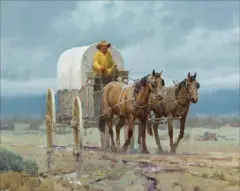 Robert Pummill, Boggy Road to Boerne, Oil on canvas