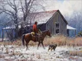 Cold Days by Martin Grelle, Oil on canvas, sold Apr 2021