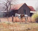 Rest Stop by Martin Grelle, Oil on canvas, sold Apr 2021