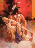 Roy Andersen, The Panther Bowcase, Oil on canvas