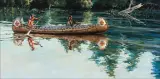 Joseph Velazquez, Silent Journey, Oil on canvas