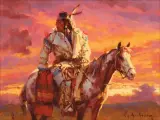 Roy Andersen, The Eagle’s Cry, Oil on canvas
