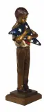 George Lundeen, Field of Blue, Bronze, cast number 13/100