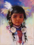 Harley Brown, Little Sky, Pastel