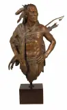 Unvanquished by John Coleman, Bronze, cast number 3/20, sold Apr 2021