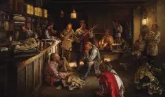 Robert Griffing, The Winter Trade, Oil on canvas