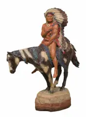 Harry Jackson, Washakie, Bronze, cast number WAP7P