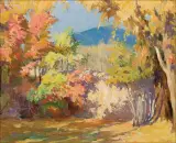 Joseph Henry Sharp, An Old Garden in Taos