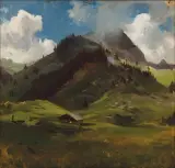 Albert Bierstadt, Cabin in South Sierra California