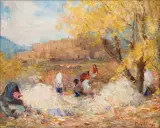 Bert Geer Phillips, Corn Husking