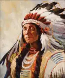 Laverne Nelson Black, Chief Red Cloud