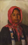 Joseph Henry Sharp, Mary Tailfeather – Blackfoot