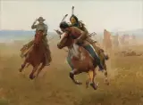 Charles Schreyvogel, A Close Call