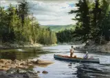 Brett Smith, Here’s to Tight Lines, Watercolor