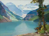 Carl Rungius, Lake Louise
