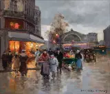Édouard Cortès, Gare de I’Est
