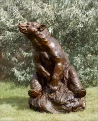 Tim Shinabarger, Bear Grass & Blossoms, Bronze, cast number 1/12