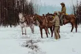 Fred Fellows, Successful Hunt, Oil on board
