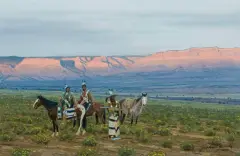 John Jarvis, Indian Scouts, Gouache
