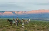 John Jarvis, Indian Scouts, Gouache