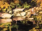 Howard Rogers, Indian Summer, Oil on canvas