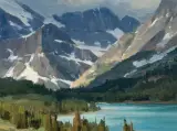 Clyde Aspevig, Many Glacier Storm