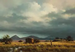 Michael Stack, Stormy Day, Oil on canvas