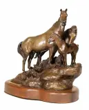 G. Harvey, Proud and Protective, Bronze, cast 30/40