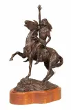 Ernest Berke, Rallying His Warriors, Bronze, cast 45/200