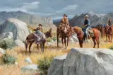 Russ Vickers, Searching, Oil on canvas