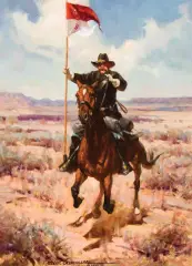 Robert Summers, The Guidon, Oil on board