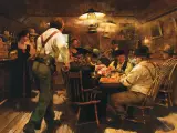 John Solie, Deadman’s Hand, Oil on canvas