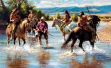 Don Oelze, Unfavorable Odds, Oil on canvas