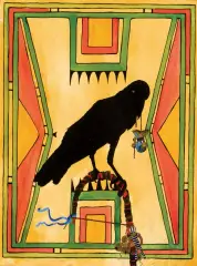 Edward Morgan, Cheyenne Crow, Mixed Media