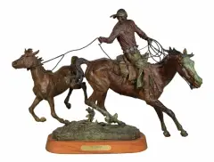 John Hampton, The Navajo, Bronze, cast 15/40