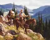 Jim Norton, Ptarmigan Pass, Oil on board