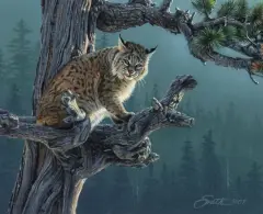 Silent Watch by Daniel Smith, Oil on board, sold Apr 2022