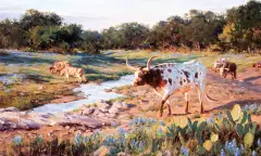 Brian Grimm, The Scenic Route, Oil on board