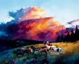 Colt Idol, Wild Ones, Oil on canvas