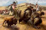 William Ahrendt, Prairie Thunder, Oil on canvas