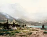 Thomas Kinkade, Land of Many Waters
