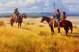 Jim Norton, In Crow Country, Oil on board