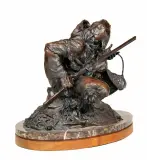 Fritz White, Beaver Thief, Bronze, cast 15/16