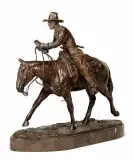 Harry Jackson, Silent Pardners, Bronze, cast 10