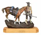 Earle Heikka, Indian Country, Bronze, cast 14/36