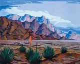 Oscar Jacobson, In the Grand Atlas, Oil on canvas