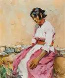 Mathias Alten, Woman of Taos