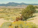 Robert Lougheed, Packing out of San Ildefonso